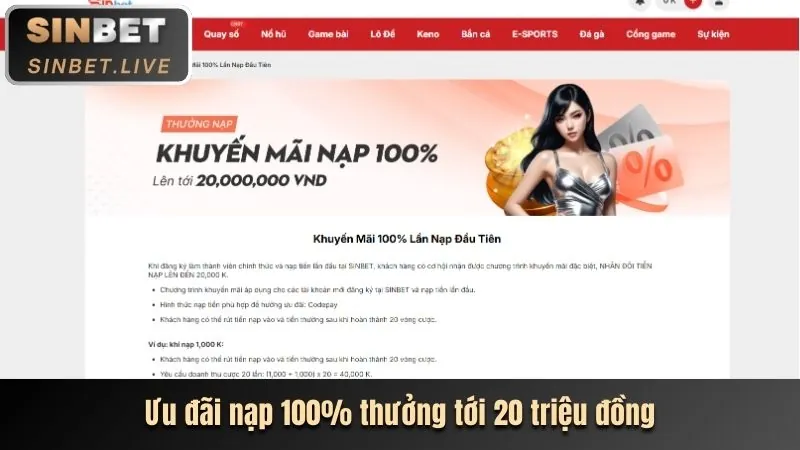 Thưởng nạp lại hàng ngày 234win
